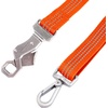 image:imageCarhartt Shock Absorbing Dog Leash Black  Pet Durable Nylon Webbing for Dogs Reflective Stitching for VisibilityHunter Orange