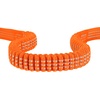 image:imageCarhartt Shock Absorbing Dog Leash Black  Pet Durable Nylon Webbing for Dogs Reflective Stitching for VisibilityHunter Orange