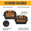 image:imageCarhartt Station Large Tool Bag Carhartt Brown  Mens Tool Bag with Adjustable Shoulder Straps Durable WaterResistant Tool OrganizerMedium Tool Bag