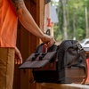 image:imageCarhartt Station Large Tool Bag Carhartt Brown  Mens Tool Bag with Adjustable Shoulder Straps Durable WaterResistant Tool OrganizerMedium Tool Bag