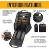 image:imageCarhartt Station Large Tool Bag Carhartt Brown  Mens Tool Bag with Adjustable Shoulder Straps Durable WaterResistant Tool OrganizerTool Backpack