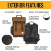image:imageCarhartt Station Large Tool Bag Carhartt Brown  Mens Tool Bag with Adjustable Shoulder Straps Durable WaterResistant Tool OrganizerTool Backpack