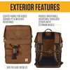 image:imageCarhartt Thick Foam Fully Insulated Cold Front Coolers Premium Ice Retention Durable Water Resistant Material WFront Zippered PocketBluestone