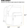 image:imageCarhartt Thick Foam Fully Insulated Cold Front Coolers Premium Ice Retention Durable Water Resistant Material WFront Zippered PocketBluestone