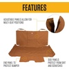 image:imageCarhartt Universal Fitted Nylon Duck Cargo Liner Black  Durable WaterRepellent Liner Fits a Variety of Cargo Area SizesBlack