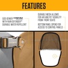 image:imageCarhartt Universal Nylon Duck Pet Barrier Black  Durable Pet Barrier with Rain Defender Durable Water RepellentBlack