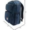 image:imageCarhartt Utility 28L DualCompartment Backpack Black  Durable Pack with 16 Laptop Sleeve and Duravax Abrasion Resistant BaseNavy