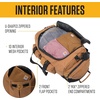 image:imageCarhartt Utility 40L Pocketed Duffel Black  HeavyDuty Gear Bag for Jobsite Gym amp Travel Duffel BagDuffel Bag Carhartt Brown