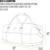 image:imageCarhartt Utility 55L Duffel Carhartt Brown  Classic Duffels HeavyDuty Bag for Jobsite Gym amp TravelBlack