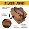 image:imageCarhartt Utility 55L Duffel Carhartt Brown  Classic Duffels HeavyDuty Bag for Jobsite Gym amp TravelBlack