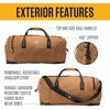 image:imageCarhartt Utility 55L Duffel Carhartt Brown  Classic Duffels HeavyDuty Bag for Jobsite Gym amp TravelBlack