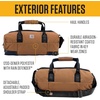 image:imageCarhartt Utility 55L Duffel Carhartt Brown  Classic Duffels HeavyDuty Bag for Jobsite Gym amp TravelCarhartt Brown