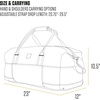 image:imageCarhartt Utility 55L Duffel Carhartt Brown  Classic Duffels HeavyDuty Bag for Jobsite Gym amp TravelGravel