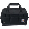 image:imageCarhartt Utility Medium Tool Bag Carhartt Brown  Onsite Durable WaterResistant Tool Storage Bag Heavyweight 14Inch 26 PocketBlack