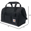 image:imageCarhartt Utility Medium Tool Bag Carhartt Brown  Onsite Durable WaterResistant Tool Storage Bag Heavyweight 14Inch 26 PocketBlack