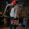 image:imageCarhartt Utility Medium Tool Bag Carhartt Brown  Onsite Durable WaterResistant Tool Storage Bag Heavyweight 14Inch 26 PocketCarhartt Brown