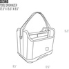 image:imageCarhartt Utility Organizer Carhartt Brown  Station Tool Organizer Durable WaterResistant StationStation Tool Tote