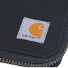 image:imageCarhartt Womens 700D Nylon Duck Zippered Wallets Bifold and Card Keeper OptionsBlack Bifold