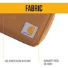image:imageCarhartt Womens 700D Nylon Duck Zippered Wallets Bifold and Card Keeper OptionsPort Bifold