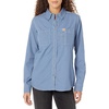 image:imageCarhartt Womens FR Force Sun Defender LS ShirtSteel Blue