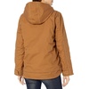image:imageCarhartt Womens FlameResistant Full Swing Quick Duck SherpaLined JacketCarhartt Brown