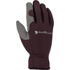 image:imageCarhartt Womens High Dexterity Open Cuff GloveBlackberry Grey