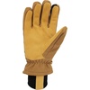 image:imageCarhartt Womens Insulated Duck Synthetic Leather TouchSensitive Knit Cuff GloveBrown