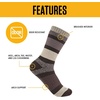 image:imageCarhartt Womens SC3152W Womens Heavyweight Crew Sock 2PackAssorted 04 Purple