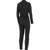 image:imageCarhartt Womens UM0192W Womens Midweight Cotton Blend Waffle Zip Front UnionBlack