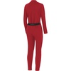 image:imageCarhartt Womens UM0192W Womens Midweight Cotton Blend Waffle Zip Front UnionRed