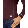 image:imageCarhartt Womens WBL132 Womens Base Force Heavyweight PolylWool CrewDeep Wine Heather
