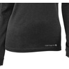 image:imageCarhartt Womens WBL133 Womens Base Force Heavyweight PolyWool QuartBlack Heather