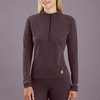 image:imageCarhartt Womens WBL133 Womens Base Force Heavyweight PolyWool QuartDeep Wine Heather