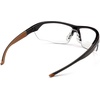 image:imageCarharttCHB1110DT Braswell AntiFog Safety Glasses Eye Protection Black Frame Clear LensClear Antifog Lens 15 Diopters Black Frame