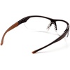 image:imageCarharttCHB1110DT Braswell AntiFog Safety Glasses Eye Protection Black Frame Clear LensClear Antifog Lens Black Frame