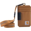 image:imageCarhartt 700D Nylon Duck ID Holder and Lanyard WMesh ID Window for Quick AccessCarhartt Brown