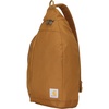image:imageCarhartt Classic 10L MultiCarry Sling Bag Black  Durable Crossbody Backpack with Side Release Buckle Tablet Sleeve and Adjustable StrapCarhartt Brown