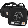 image:imageCarhartt Classic Round Duffel with Utility Pouch HeavyDuty WaterResistant Packable Gear Bag for Jobsite Gym and TravelBlack