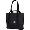 image:imageCarhartt Classic Vertical Open Tote Bag Durable Water Repellent Material WHand and Shoulder StrapsBlack