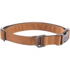 image:imageCarhartt Field Nylon Dog Collar Carhartt Brown Medium  Fully Adjustable Durable 600Denier Fabric with Reflective Wordmark for VisibilityCarhartt Brown