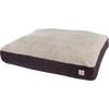 image:imageCarhartt Firm Duck SherpaTopped Dog Bed Carhartt Brown M  Durable Canvas Pet Bed Water Resistant Sherpa Top MediumDeep Wine Sherpa Top