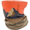 Mountain Print-golden Poppy/Dark Khaki