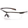 image:imageCarhartt Gear CHB910ST Cayce Clear AntiFog Lens  One Size Fits All  BlackTanClear Lens