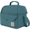 image:imageCarhartt Insulated 12 Can Cooler Black  Two Compartment Lunch Box Durable FullyInsulated Lunch Bag for Women amp Men Large LunchboxLarge Lunchbox Harbor Teal