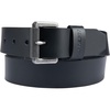 image:imageCarhartt Mens Casual Top Grain Bridle Leather Belts WAntique Nickel and Knurled Roller BuckleBlack