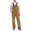 image:imageCarhartt Mens FR Duck Bib OverallCarhartt Brown
