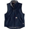 image:imageCarhartt Mens FR Duck Mock Neck VestDark Navy