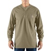 image:imageCarhartt Mens FR Force Dearborn Loose LS HenleyKhaki