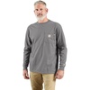 image:imageCarhartt Mens FR Force Dearborn Loose LS TShirtAsphalt