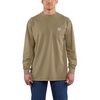 image:imageCarhartt Mens FR Force Dearborn Loose LS TShirtKhaki